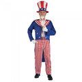 Front - Bristol Novelty Mens Uncle Sam Costume
