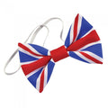 Front - Bristol Novelty Unisex Cloth Union Jack Bow Tie