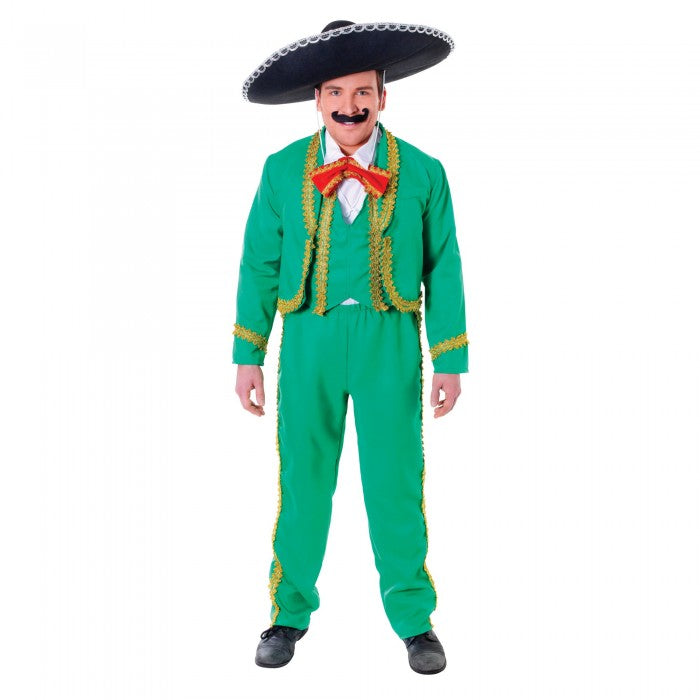 Front - Bristol Novelty Mens Mariachi Costume