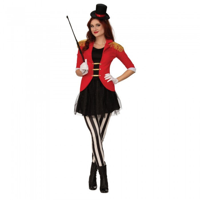 Front - Bristol Novelty Womens/Ladies Ringmaster Costume