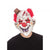 Front - Bristol Novelty Unisex Adults Top Hat & Hair Horror Clown Halloween Mask