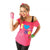 Front - Bristol Novelty Womens/Ladies I Love The 80s Costume Top