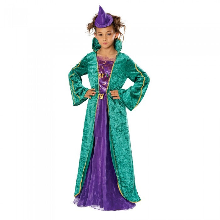 Front - Bristol Novelty Childrens/Kids Enchanted Sister Witch Costume Set