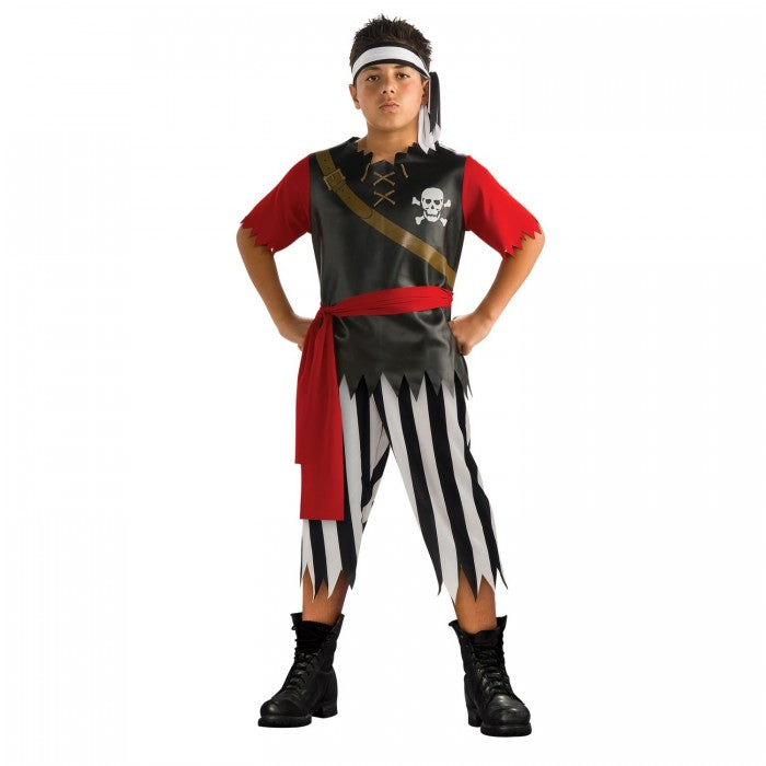 Front - Bristol Novelty Childrens/Kids Pirate Costume