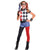 Front - DC Super Hero Girls Childrens/Kids Deluxe Harley Quinn Costume