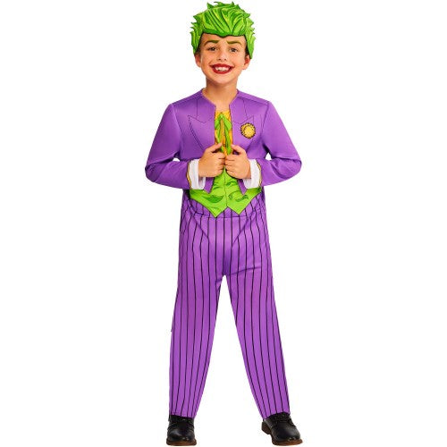 Front - The Joker Boys Costume Set