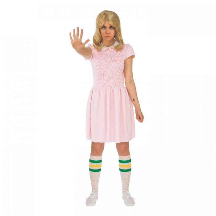 Front - Stranger Things Unisex Adult Eleven Costume