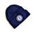 Front - Chelsea FC Knitted Crest Turn Up Hat
