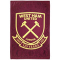 Front - West Ham United FC 125 Years Fleece Blanket