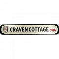 Front - Fulham FC Craven Cottage Metal Crest Plaque