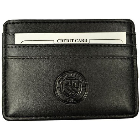Black - Front - Manchester City FC Card Wallet