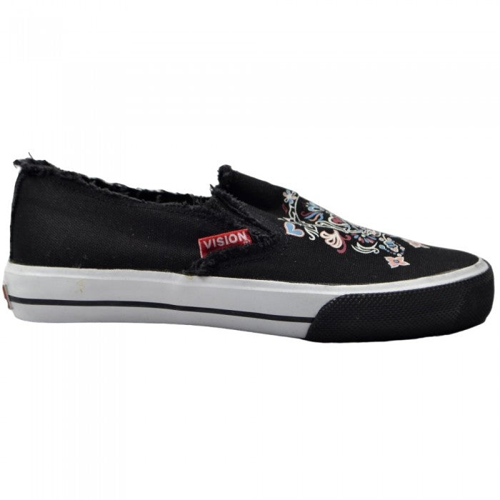 Front - Vision Street Wear Unisex Adult Cali Skull Trainers