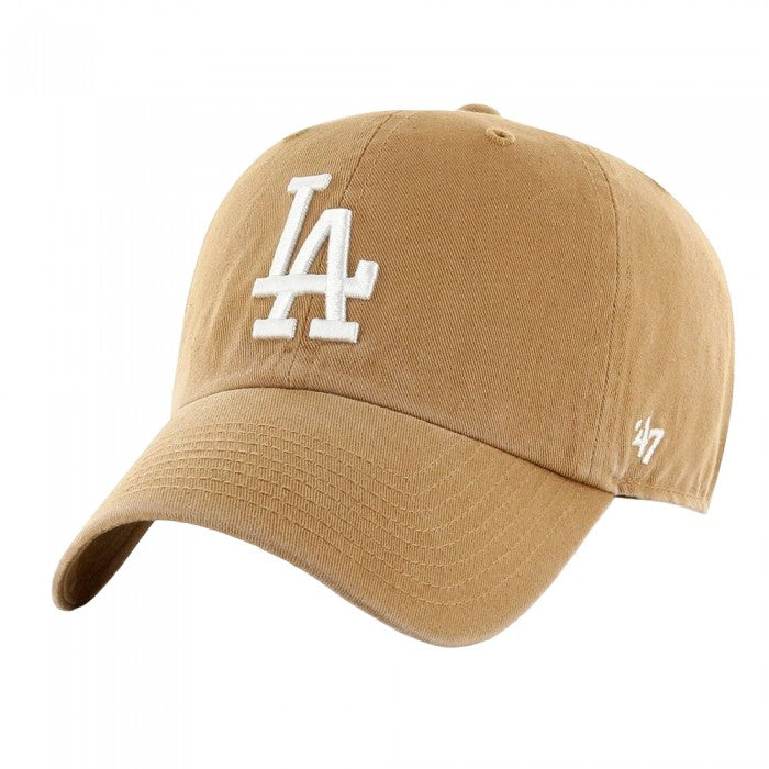 Front - Los Angeles Dodgers Clean Up 47 Logo Baseball Cap