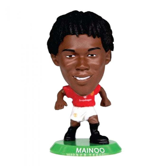 Front - Manchester United FC Kobbie Mainoo SoccerStarz Football Figurine