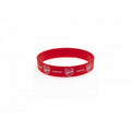Front - Arsenal FC Official Football Silicone Wristband