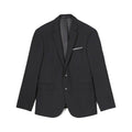 Front - Burton Mens Performance Single-Breasted Slim Suit Jacket