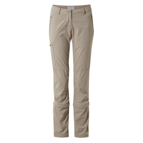 Front - Craghoppers Womens/Ladies NosiLife Pro II Capri Convertible Trousers