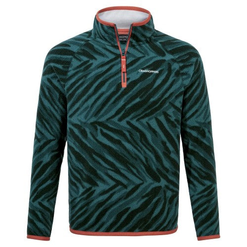 Front - Craghoppers Childrens/Kids Gabriel Contrast Fleece Top