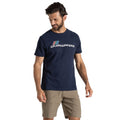 Front - Craghoppers Mens Lucent Logo Short-Sleeved T-Shirt