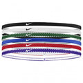 Front - Nike Classic Flexible Slim Hairband (Pack of 6)