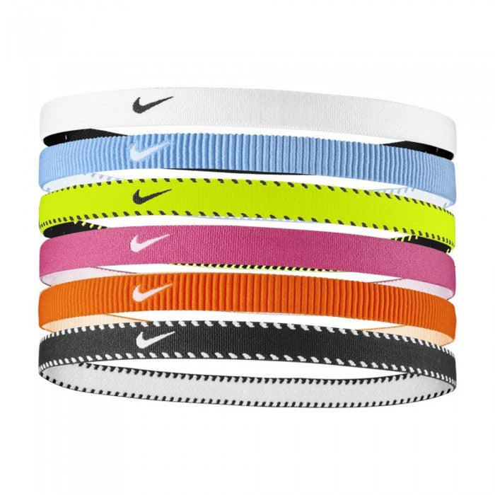 Front - Nike Flex Classic Headband (Pack of 6)