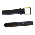 Front - Duke Mens D555 Lewis Bonded Leather Square Buckle Waist Belt