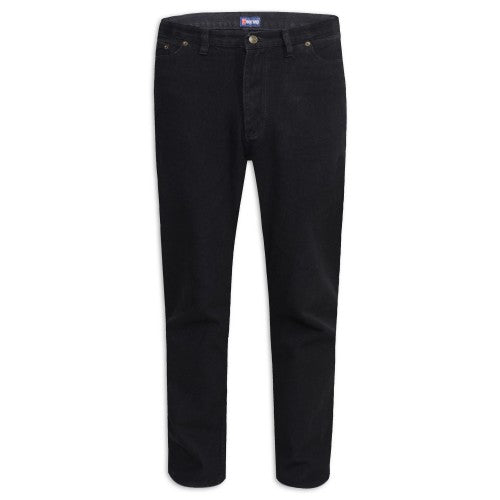 Front - Duke Mens D555 Rockford Denim Comfort Jeans