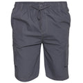 Front - Duke Mens D555 Nick Elasticated Waist Cargo Shorts