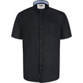 Front - Duke Mens D555 James Oxford Kingsize Short-Sleeved Shirt