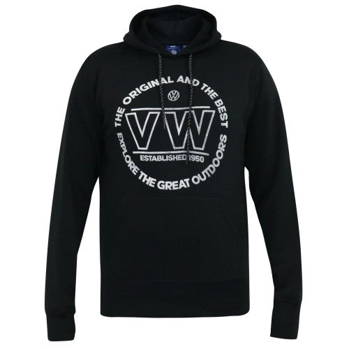 Front - Duke Mens D555 Bourton Volkswagen Overhead Hoodie