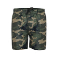 Front - D555 Mens Kody Aop Camouflage Swim Shorts