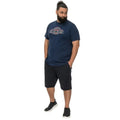 Front - Duke Mens D555 Cheltenham Record Reflection Kingsize T-Shirt
