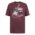 Front - Duke Mens D555 Barnsley Guitar Kingsize T-Shirt