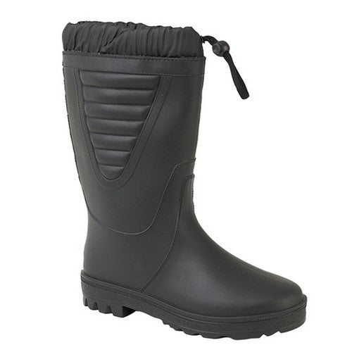 Front - StormWells Unisex Tie Top Polar Boots