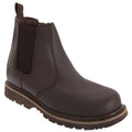 Front - Grafters Mens Safety Chelsea Boots