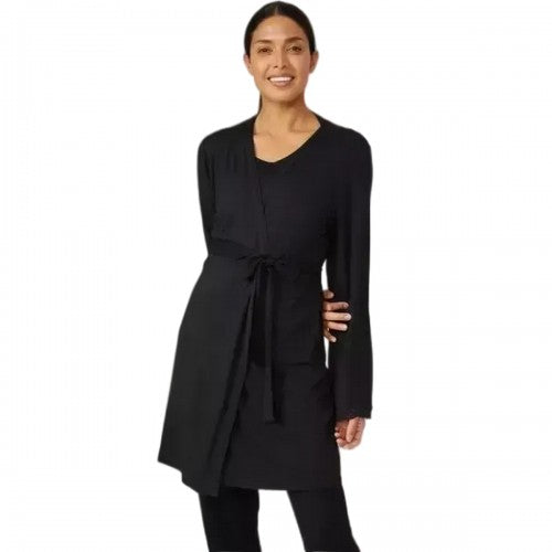 Front - Debenhams Womens/Ladies Viscose Wrap Robe