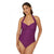 Front - Gorgeous Womens/Ladies Textured Underwired One Piece Swimsuit