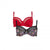 Front - Gorgeous Womens/Ladies Pansy Floral Minimiser Bra (Pack of 2)