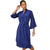 Front - Debenhams Womens/Ladies Star Jacquard Robe