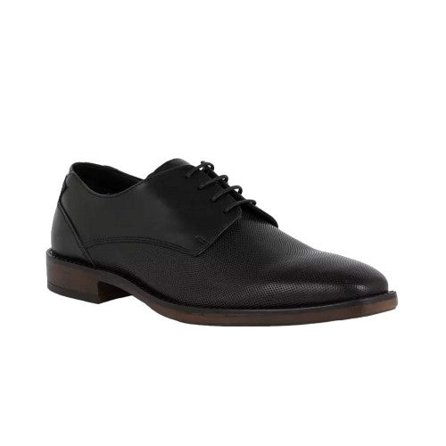 Front - Debenhams Mens Chesham Perforated Leather Derby Shoes