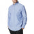 Front - Maine Mens Ticking Stripe Classic Long-Sleeved Shirt