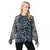 Front - Principles Womens/Ladies Leopard Print Long-Sleeved Blouse