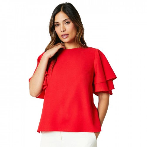 Front - Principles Womens/Ladies Flute Top