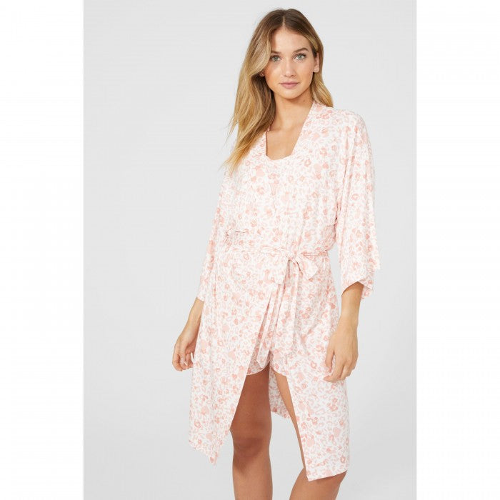 Front - Debenhams Womens/Ladies Animal Print Jersey Wrap