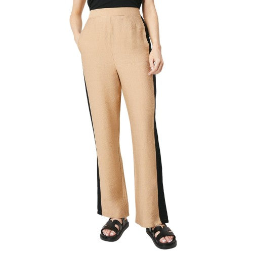 Front - Debenhams Womens/Ladies Side Stripe Trousers
