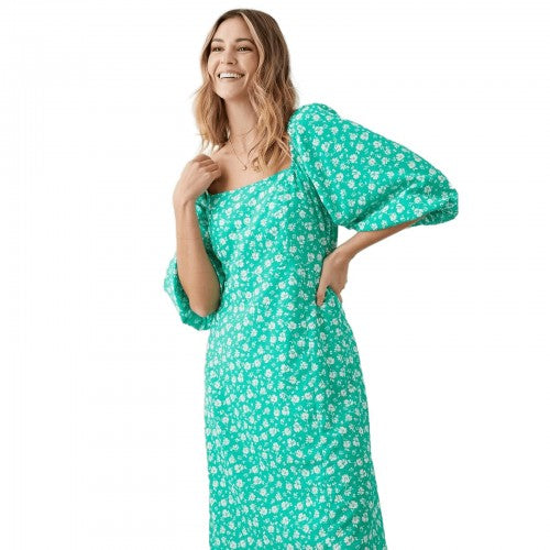 Dorothy Perkins Womens/Ladies Floral Square Neck Midi Dress – Universal  Textiles