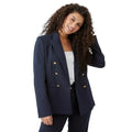 Front - Dorothy Perkins Womens/Ladies Military Button Blazer