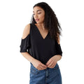 Front - Dorothy Perkins Womens/Ladies Cold Shoulder Blouse