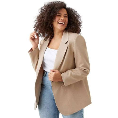 Front - Dorothy Perkins Womens/Ladies Single-Breasted Plus Blazer
