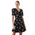 Front - Dorothy Perkins Womens/Ladies Floral Ruched Front Tall Mini Dress